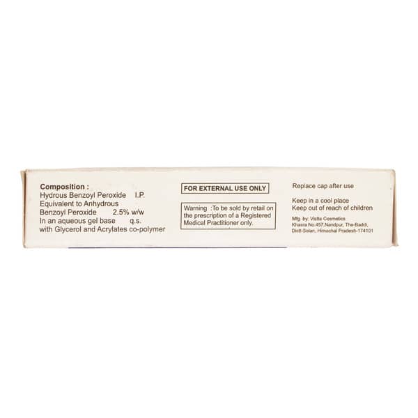 Zylow Ac 2.5% Tube Of 20gm Gel
