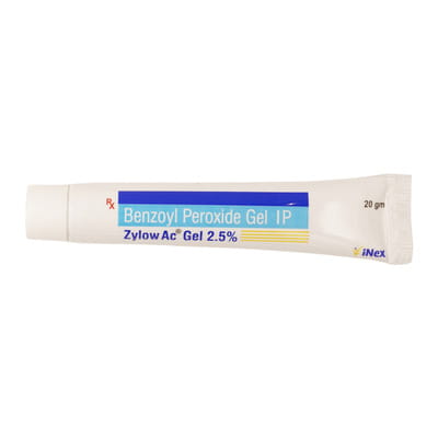 Zylow Ac 2.5% Tube Of 20gm Gel