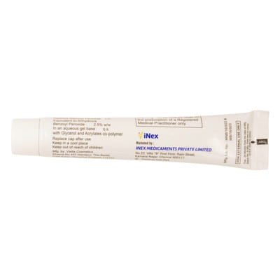 Zylow Ac 2.5% Tube Of 20gm Gel