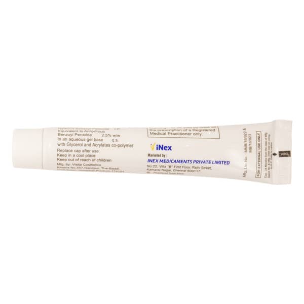Zylow Ac 2.5% Tube Of 20gm Gel