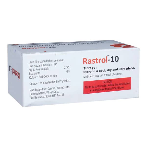 Rastrol 10Mg Strip Of 10 Tablets