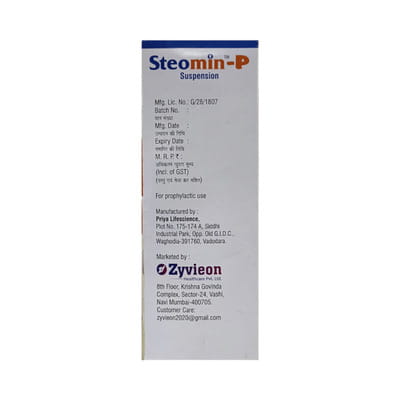 Steomin P Bottle Of 200ml Suspension