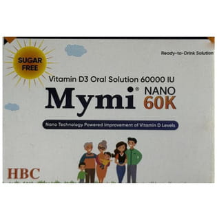 Mymi Nano 60K Sugar Free Bottle Of 5Ml Oral Solution (Pack Of 4)