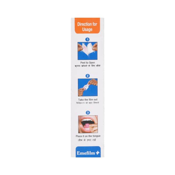 Emefilm 4Mg Strip Of 1 Orally Disintegrating Strip