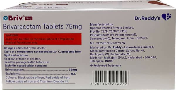 Briv Plus 75mg Strip Of 10 Tablets