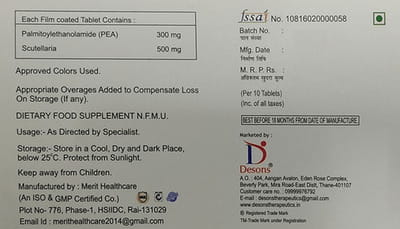 Peavest Strip Of 10 Tablets