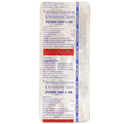 Pendicard Am 4/5mg Strip Of 10 Tablets