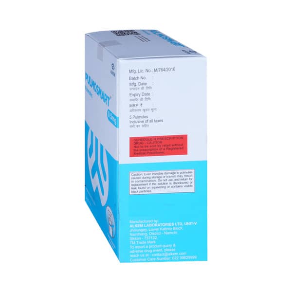Pulmosmart 1mg 2ml Packet Of 5 Pulmules