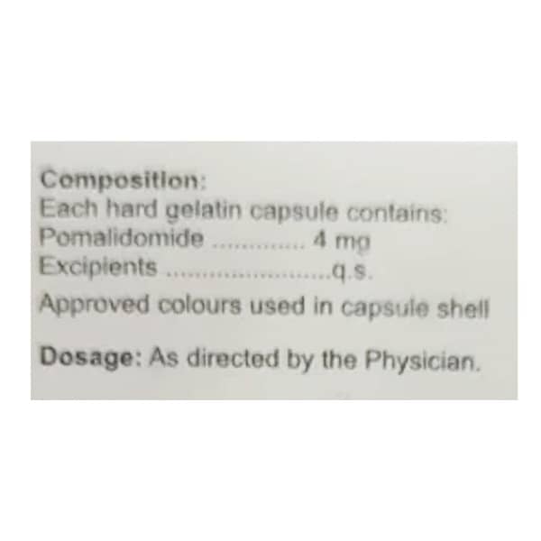 Bdpoma 4Mg Bottle Of 21 Capsules