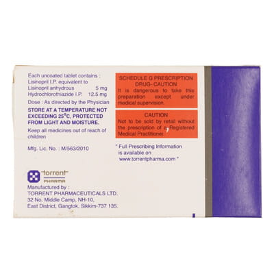 Listril Plus Strip Of 15 Tablets