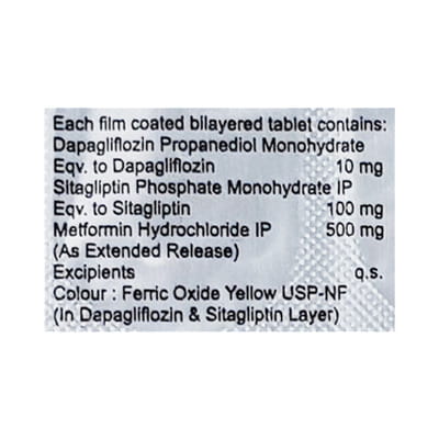 Sgltd Trio 500mg Strip Of 10 Tablets