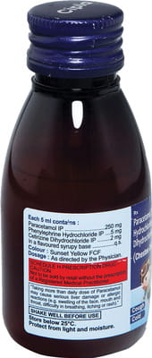 Cheston Cold Ds Tangy & Sweet Orange Flavour Bottle Of 60ml Syrup