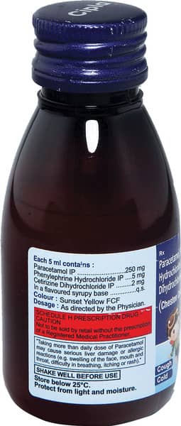 Cheston Cold Ds Tangy & Sweet Orange Flavour Bottle Of 60ml Syrup