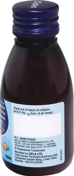 Cheston Cold Ds Tangy & Sweet Orange Flavour Bottle Of 60ml Syrup