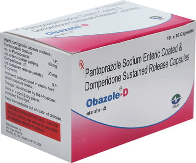 Obazole D Strip Of 10 Capsules