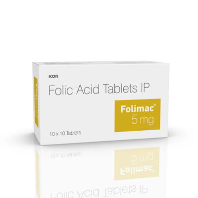 Folimac 5mg Strip Of 10 Tablets