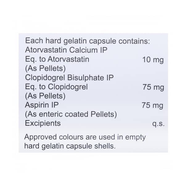 Atr Cla Gold 10mg Strip Of 15 Capsules