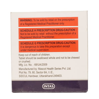 Zoryl Md 1/500mg Strip Of 10 Tablets