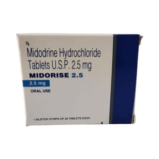 Midorise 2.5 Strip Of 20 Tablets
