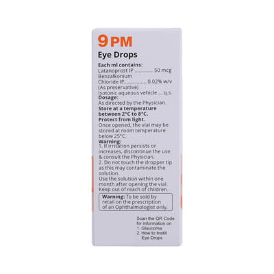 9 Pm Bottle Of 10ml Eye Drops