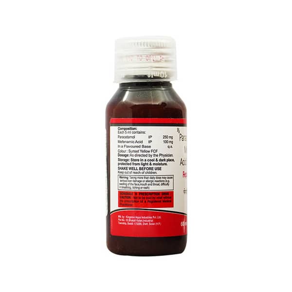 Fepanil Mef Ds Orange Flavour Bottle Of 60ml Suspension