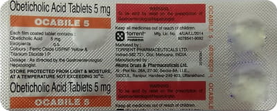 Ocabile 5mg Strip Of 10 Tablets