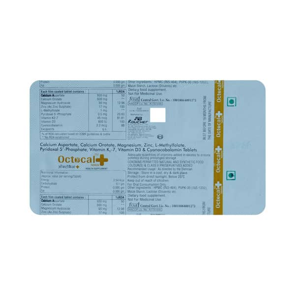 Octocal Plus Strip Of 10 Tablets