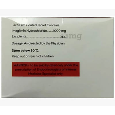 Imezemic 1000mg Strip Of 10 Tablets