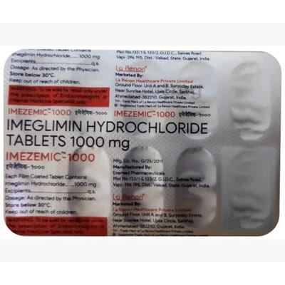Imezemic 1000mg Strip Of 10 Tablets