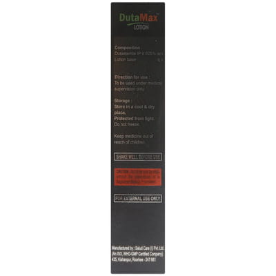 Dutamax Bottle Of 60ml Lotion