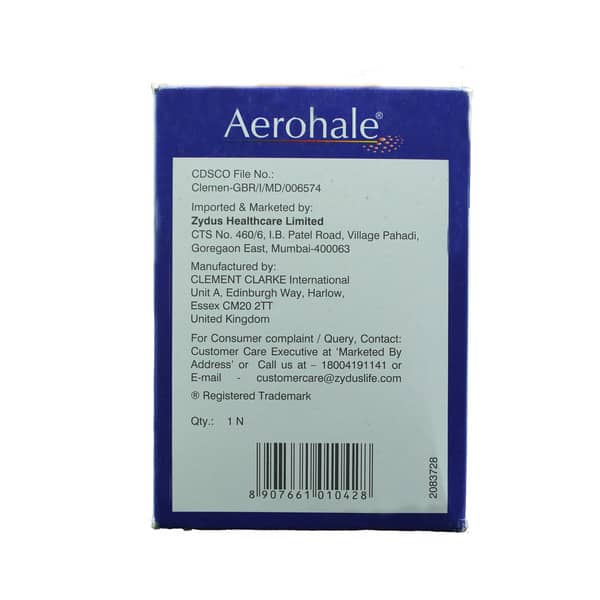 Aerohale Aerosol To Airways Spacer 1 No'S