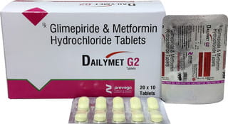 Dailymet G 2mg Strip Of 10 Tablets