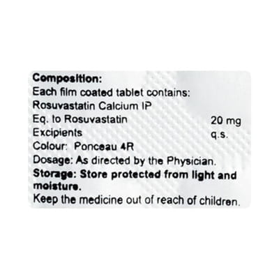 Rozusprin 20mg Strip Of 10 Tablets