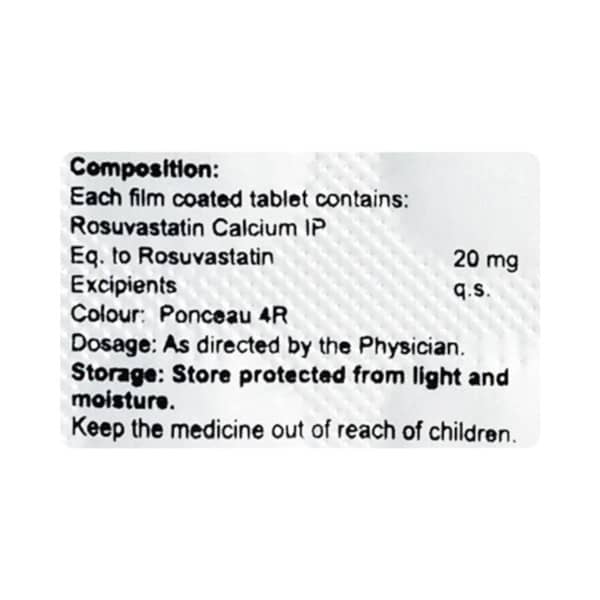 Rozusprin 20Mg Strip Of 10 Tablets