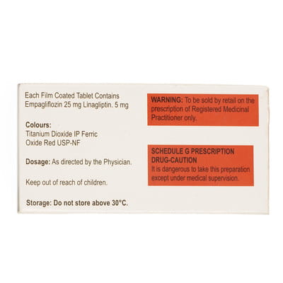 Empaone L 25/5mg Strip Of 10 Tablets