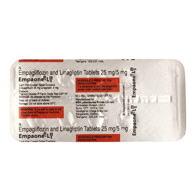 Empaone L 25/5mg Strip Of 10 Tablets