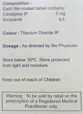 Cinod 5mg Strip Of 20 Tablets