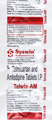 Telwis Am Strip Of 10 Tablets