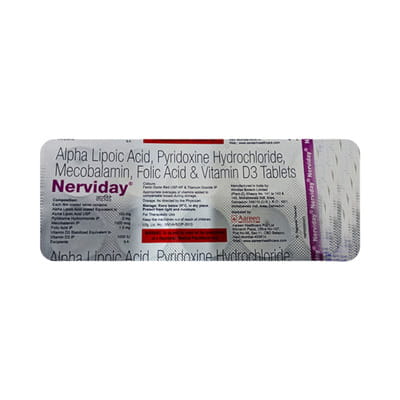 Nerviday Strip Of 10 Tablets