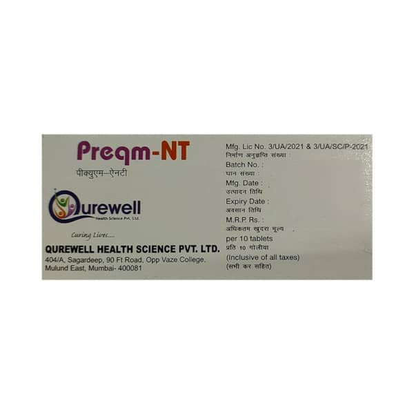 Preqm Nt Strip Of 10 Tablets
