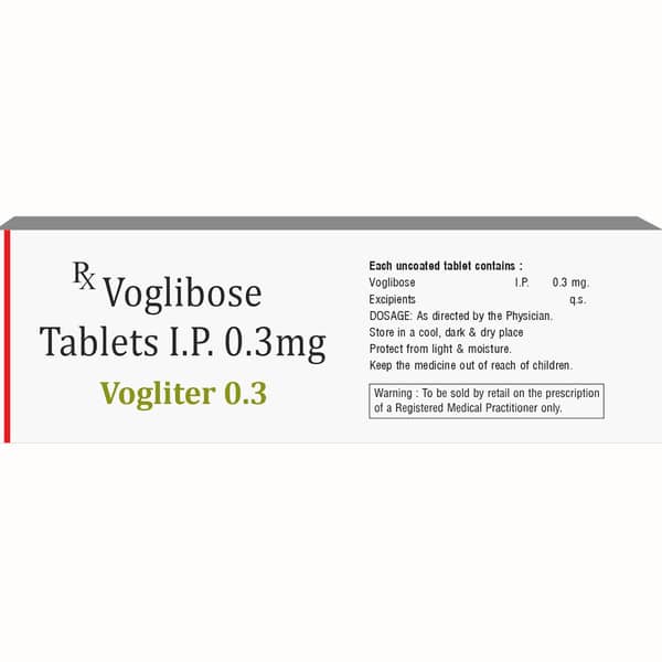 Vogliter 0.3mg Strip Of 10 Tablets