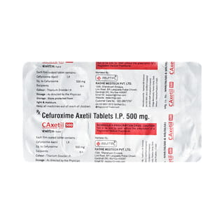 Caxetil 500 Tablet