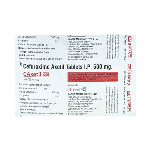 Caxetil 500 Tablet