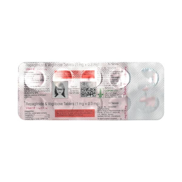 Vobit R 1/0.3mg Strip Of 10 Tablets
