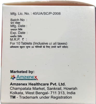 Amzest Fe Strip Of 10 Tablets