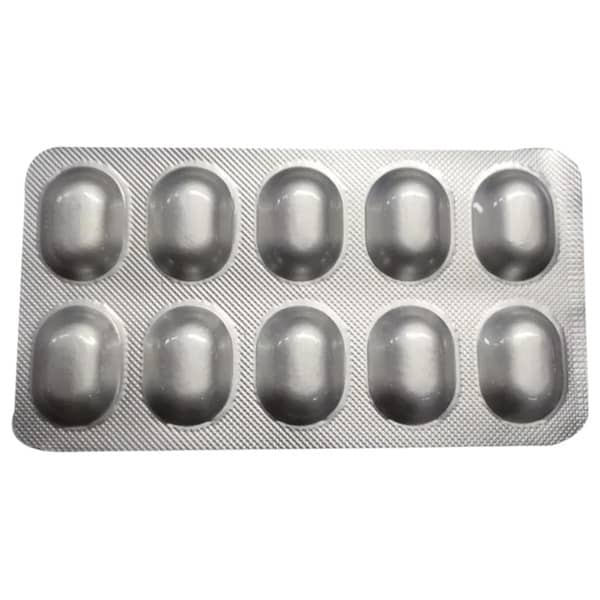 Vinicor Am 50/5mg (Prolonged Release) Strip Of 10 Tablets