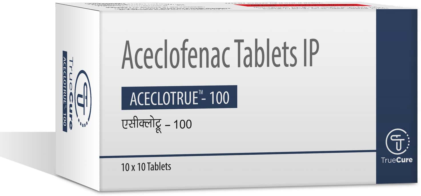 aceclotrue 100mg tablets