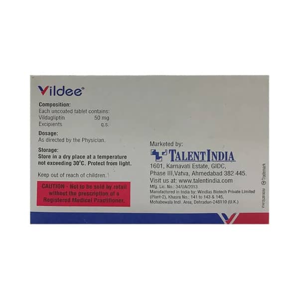 Vildee Strip Of 15 Tablets