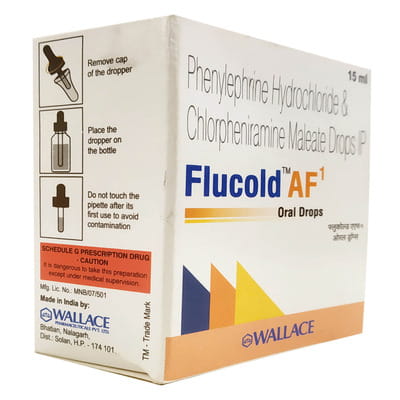 Flucold Af 1 Bottle Of 15ml Oral Drops