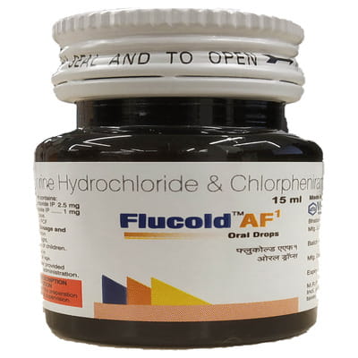Flucold Af 1 Bottle Of 15ml Oral Drops
